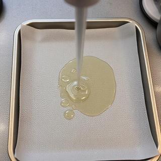 Water beading test on fabric panel