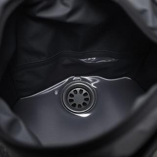 Raincoat with separate wet pocket pouch