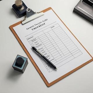 Factory audit report cover