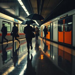 Lookbook frame — metro rain stride