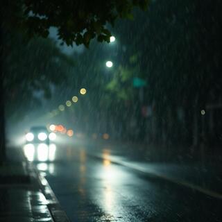 Umbrella braced against wind gust