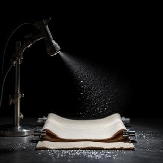 Raincoat on spray rig with no leakage