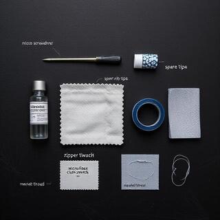 Compact repair kit with patches and seam tape