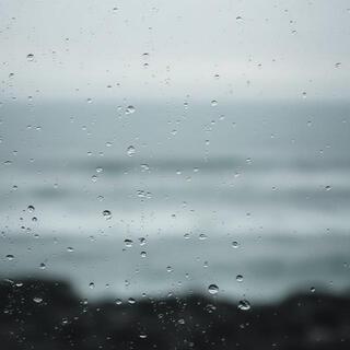 Coastal spray on glass